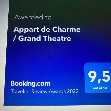 Appart De Charme / Grand Theatre Bordeaux Luaran gambar